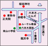 桜田神社−地図